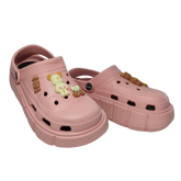 Papuci Dama Butoane + Talpa Groasa