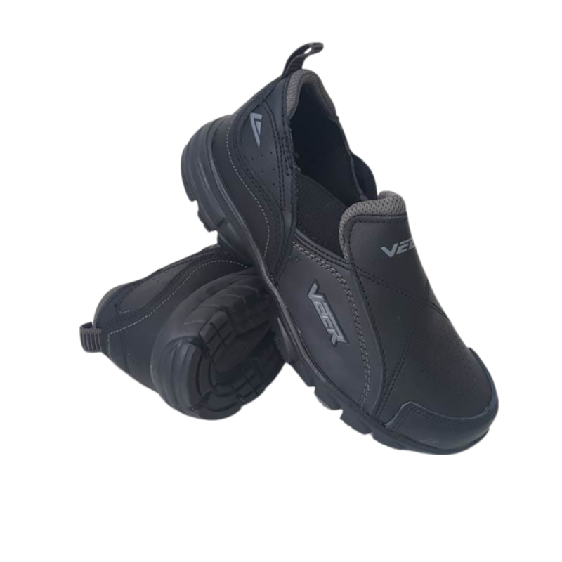 Incaltaminte Sport Fara Siret cu Piele Naturala - Dama 9151 Sneakers